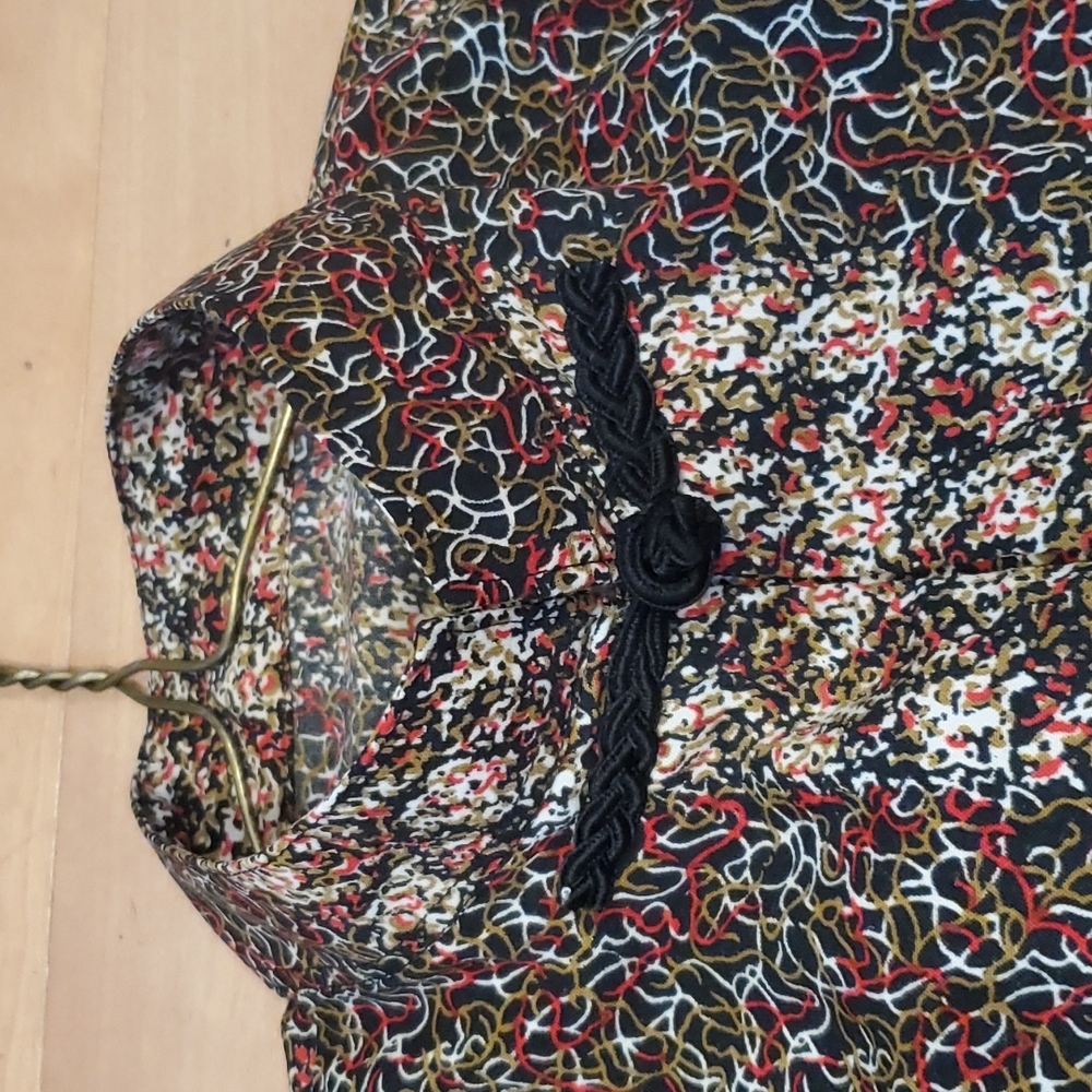 Vintage silk Vietnamese top